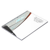 Inspirierend Zitat-Notizbuch Notizblock (Linke Seite)