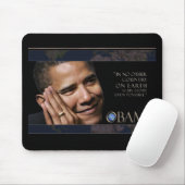 Inspirierend Zitat Obama Mousepad (Mit Mouse)