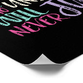 Inspirierend Zitat, wer urteilt nie verstehen Poster (Ecke)