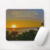 Inspirierend Zitate Carpe Diem Mark Twains Mousepad (Mit Mouse)