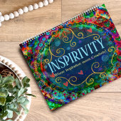 Inspirierend Zitate Farbige Whimsistität Kalender