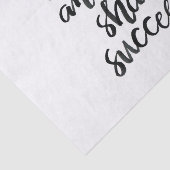 Inspirierend Zitate: Glauben Sie und Sie folgt Seidenpapier (Ausschnitt)