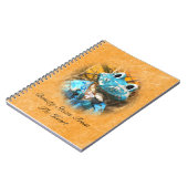 Inspirierend Zitate sind Sie schöner Frosch-Prinz Notizblock (Linke Seite)