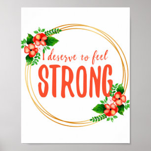 inspirierende Bekenntnisse für Leben und Liebe Poster