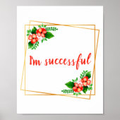 inspirierende Bekenntnisse zur Arbeit Poster (Vorne)