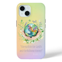 Inspirierende Bibel Regenbogen Florale Erde Hand T