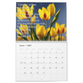 inspirierende Bilder und Botschaften, Kalender (Mär 2027)