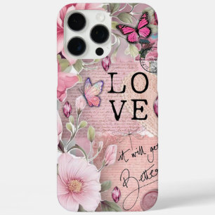 Inspirierende Blumen iPhone 16 Pro Max Hülle