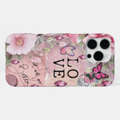 Inspirierende Blumen iPhone Hülle (Rückseite (Horizontal))