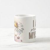 Inspirierende Blumen Kaffeetasse (Mittel)