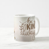 Inspirierende Blumen Kaffeetasse (VorderseiteRechts)