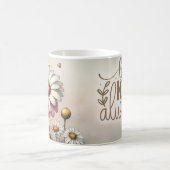 Inspirierende Blumen Kaffeetasse (Mittel)