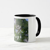 Inspirierende Botschaft: "Hoffnung" Tasse (VorderseiteRechts)