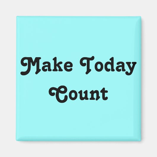 inspirierende Botschaften Magnet (Vorne)