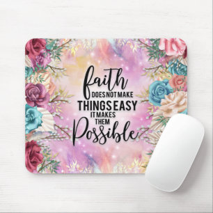 inspirierende Christliche Bibelverse Mousepad