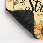 inspirierende Christliche Bibelverse Mousepad (Ecke)