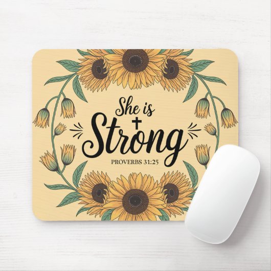 inspirierende Christliche Bibelverse Mousepad (Mit Mouse)