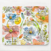 inspirierende Christliche Bibelverse Mousepad (Vorne)