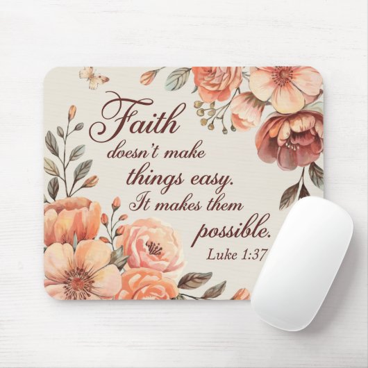 inspirierende Christliche Bibelverse Mousepad (Mit Mouse)