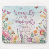 inspirierende Christliche Bibelverse Mousepad (Vorne)