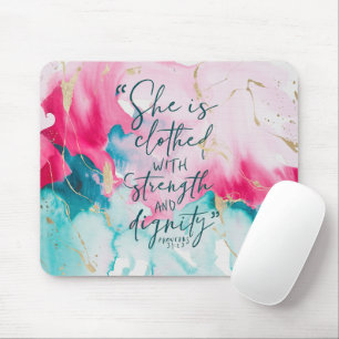 inspirierende Christliche Bibelverse Mousepad