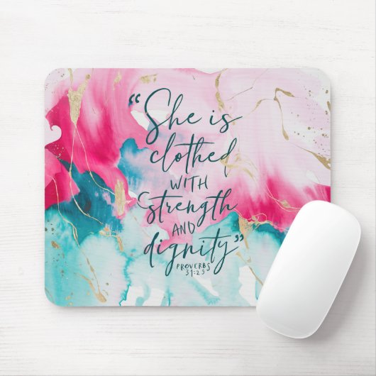inspirierende Christliche Bibelverse Mousepad (Mit Mouse)