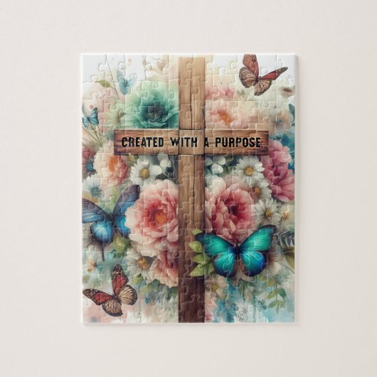 inspirierende Christliche Bibelverse Puzzle (Vertikal)