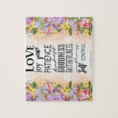 inspirierende Christliche Bibelverse Puzzle (Vertikal)