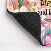 Inspirierende christliche Schrift Mousepad (Ecke)
