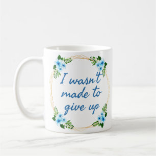 inspirierende Erfolgsbekenntnisse Kaffeetasse