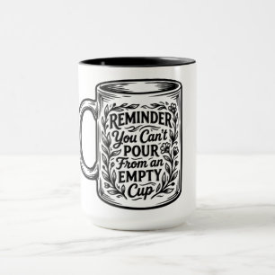 Inspirierende Erinnerung Tasse