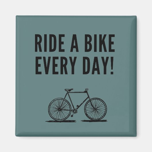 inspirierende Fahrradangebote Magnet (Vorne)