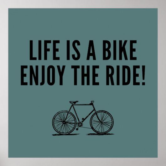 inspirierende Fahrradangebote Poster (Vorne)