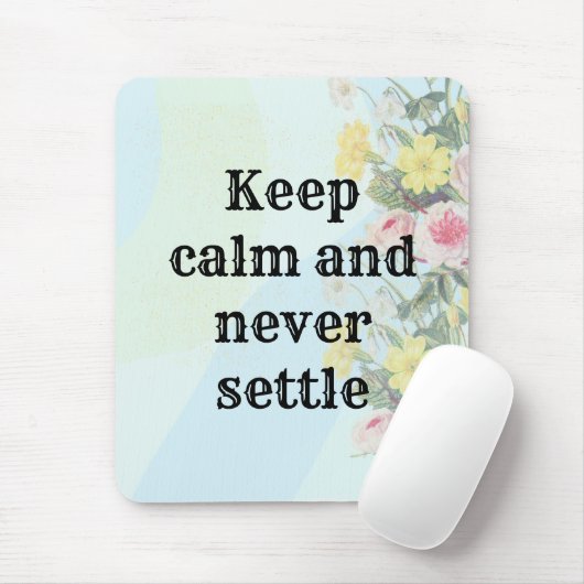 inspirierende Formulierung Mousepad (Mit Mouse)