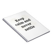 inspirierende Formulierung Notizblock (Rechte Seite)