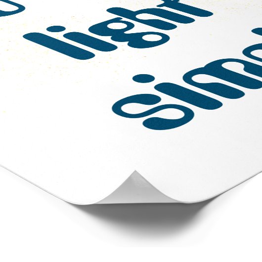 inspirierende Formulierung Poster (Ecke)