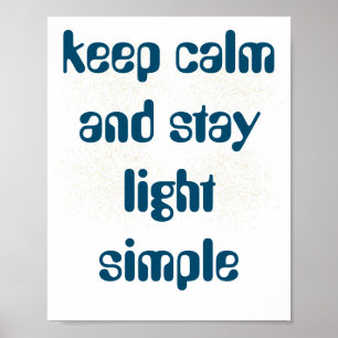 inspirierende Formulierung Poster