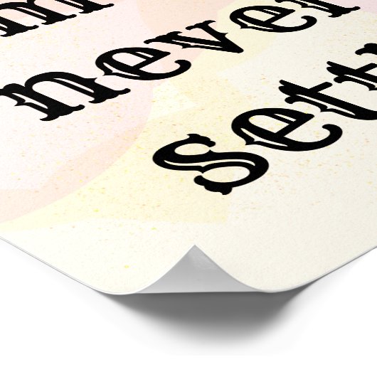 inspirierende Formulierung Poster (Ecke)