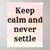 inspirierende Formulierung Poster (Vorne)