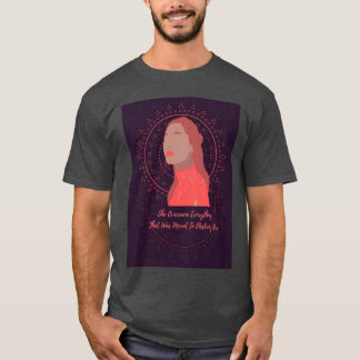 Inspirierende Frauen-Zitate Motivierende Zitate fr T-Shirt