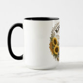 Inspirierende freundliche Worte Tasse (Links)