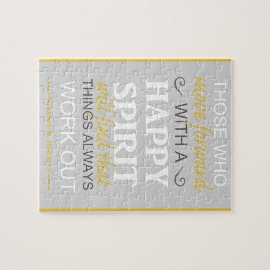 inspirierende Gordon b hinckley lat zitieren Puzzle (Horizontal)