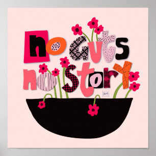 inspirierende Handschrift Poster