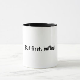 Inspirierende Kaffeetasse