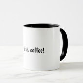Inspirierende Kaffeetasse (VorderseiteRechts)