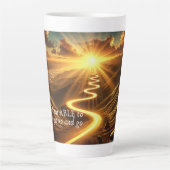 inspirierende Latte Tasse (Vorderseite)