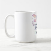 Inspirierende Libelle/Glaube an deine Flügel Kaffeetasse (Links)