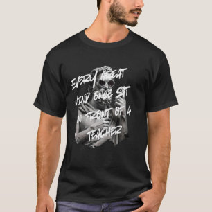 Inspirierende männliche Lehrer Graffiti PNG T-Shirt