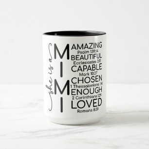 Inspirierende Mimi Tasse