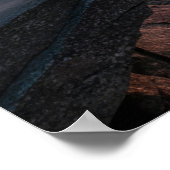 Inspirierende Motivationsbotschaft Poster (Ecke)